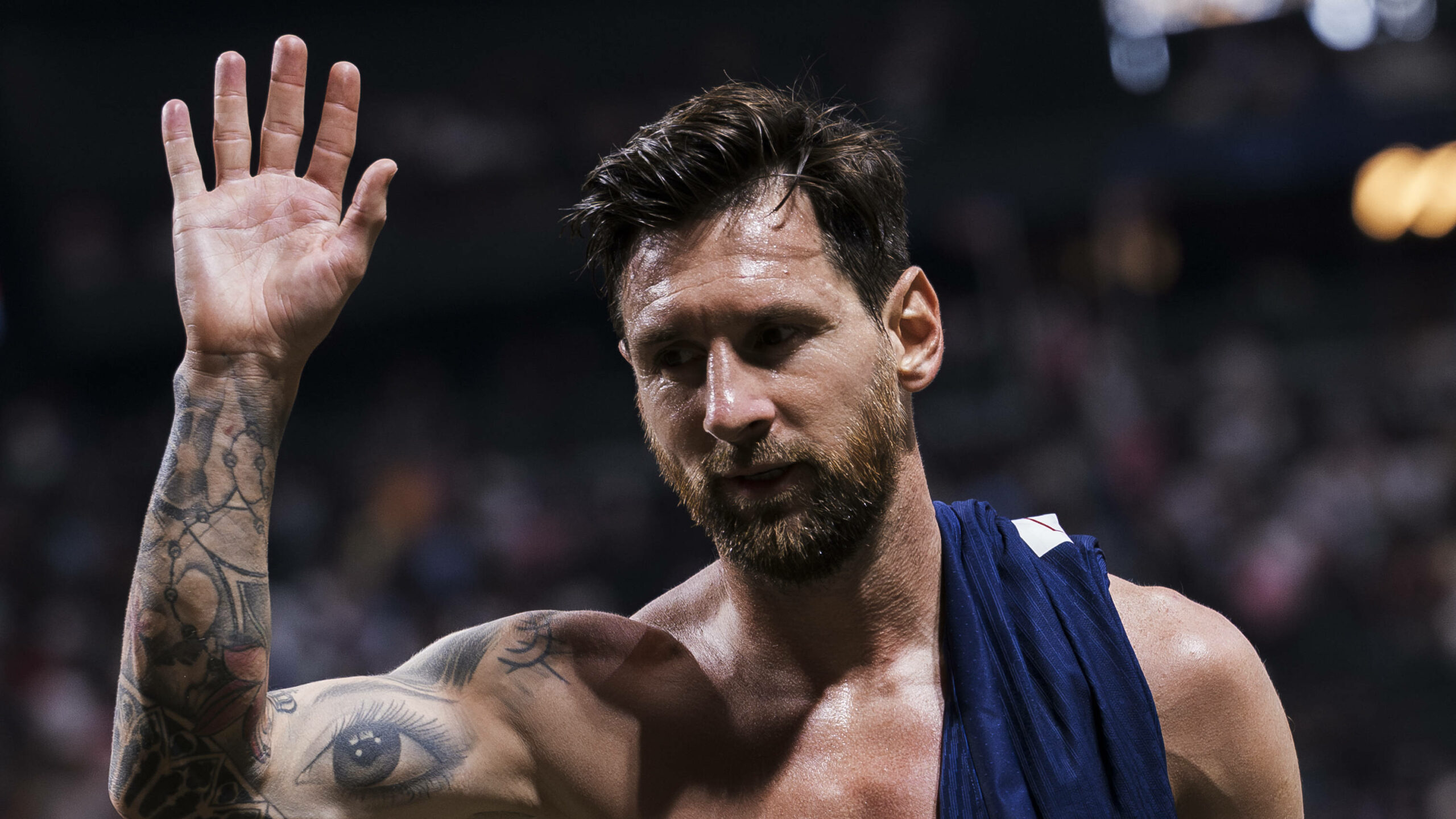 Lionel Messi verabschiedet sich