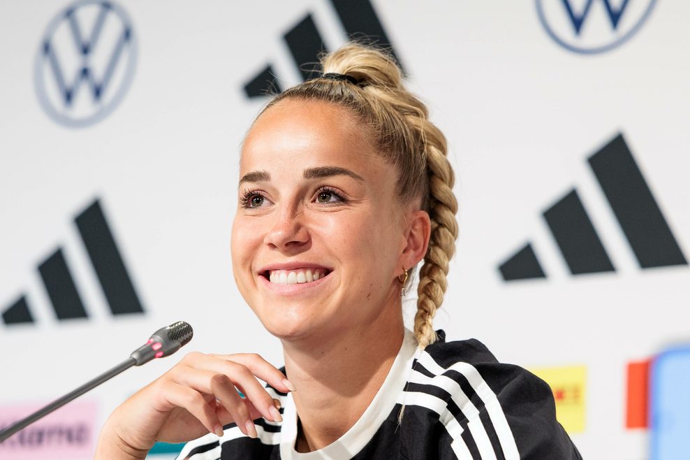 Giulia Gwinn will bei der EM „etwas ganz Großes“ erreichen.