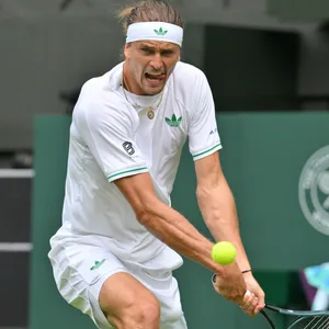 Alexander Zverev bei seinem letzten Tennis-Match gegen Arthur Rinderknech