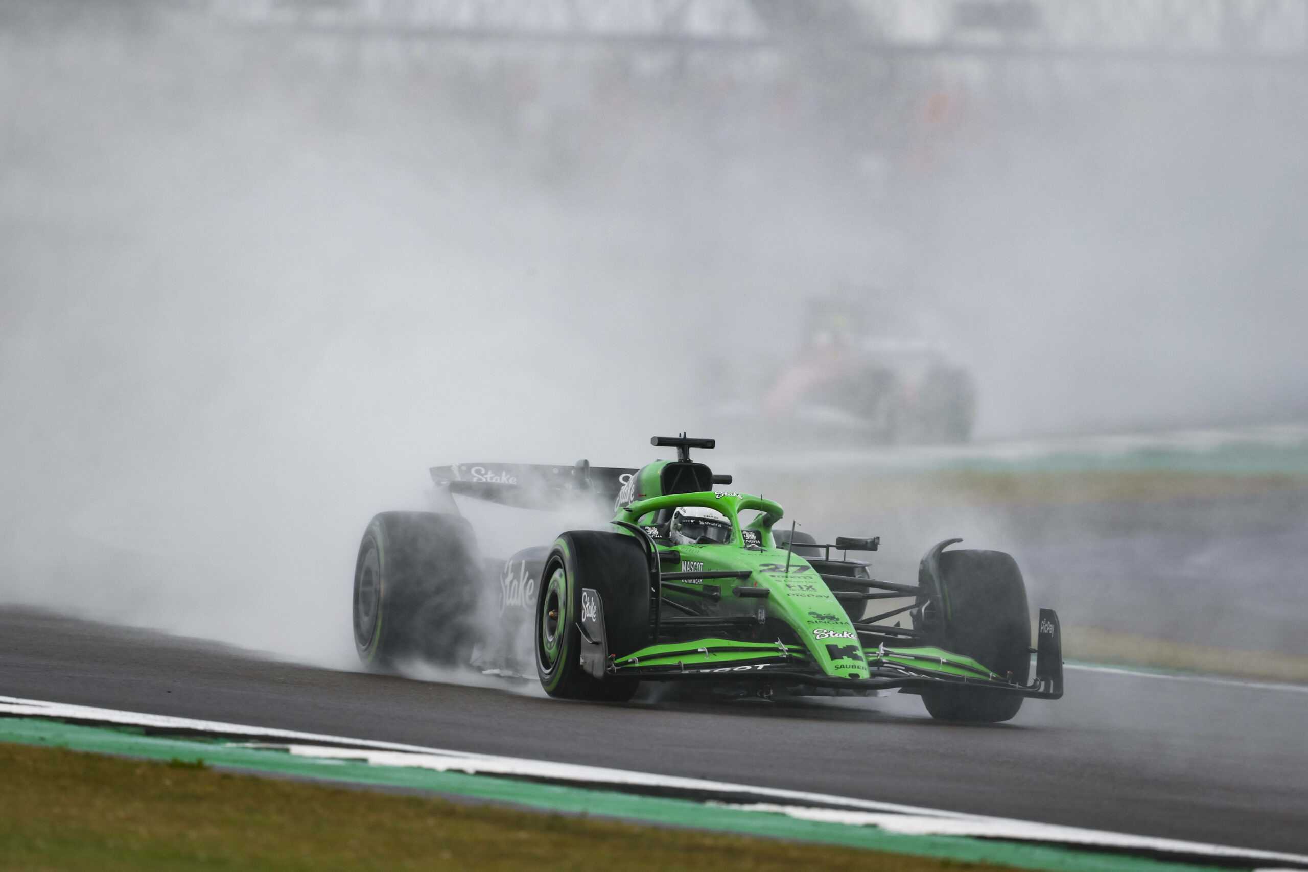 Nico Hülkenberg beim Rennen in Silverstone
