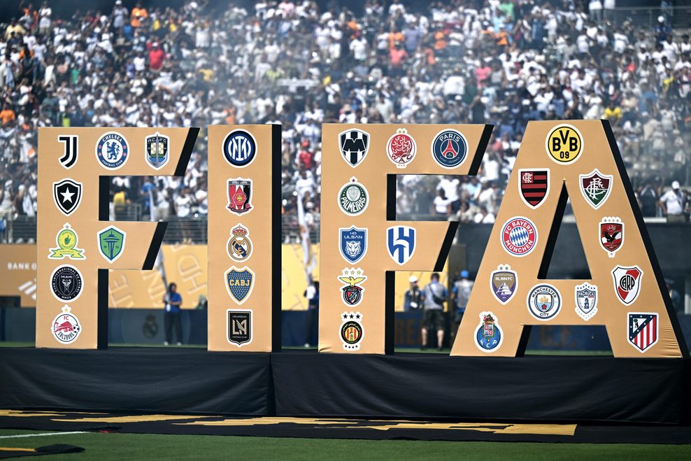 Das FIFA-Logo bei der Klub-WM