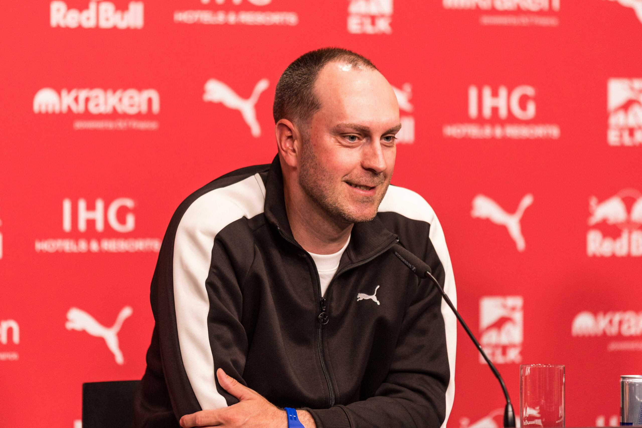 Ole Werner bei der Vorstellung in Leipzig