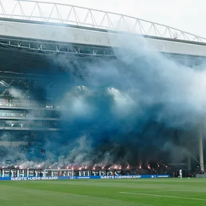 HSV-Fans zünden Rauchtöpfe in Kopenhagen