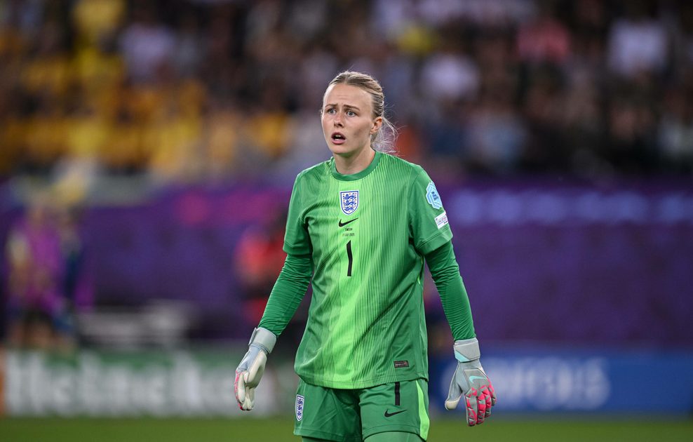 Hannah Hampton ist die englische Nationaltorhüterin