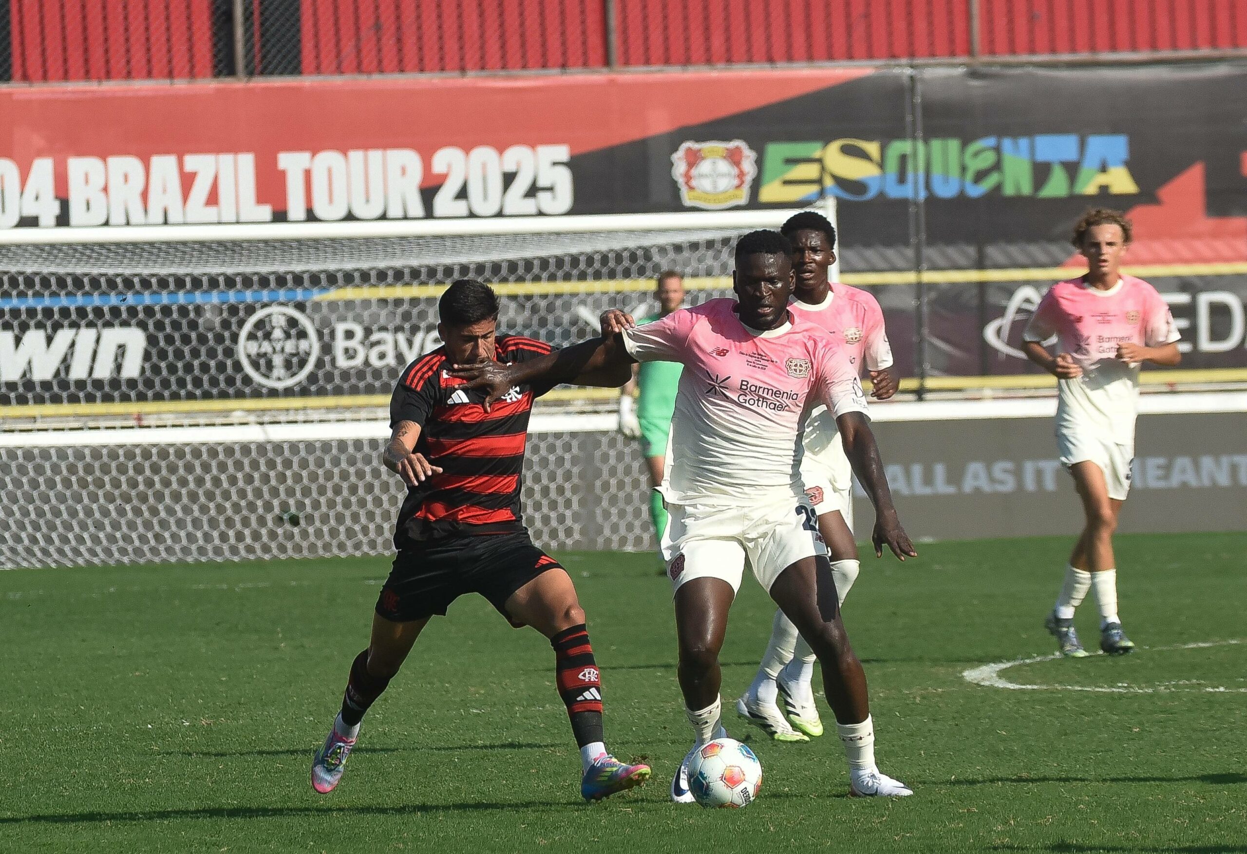Victor Boniface im Leverkusener Testspiel gegen Flamengo