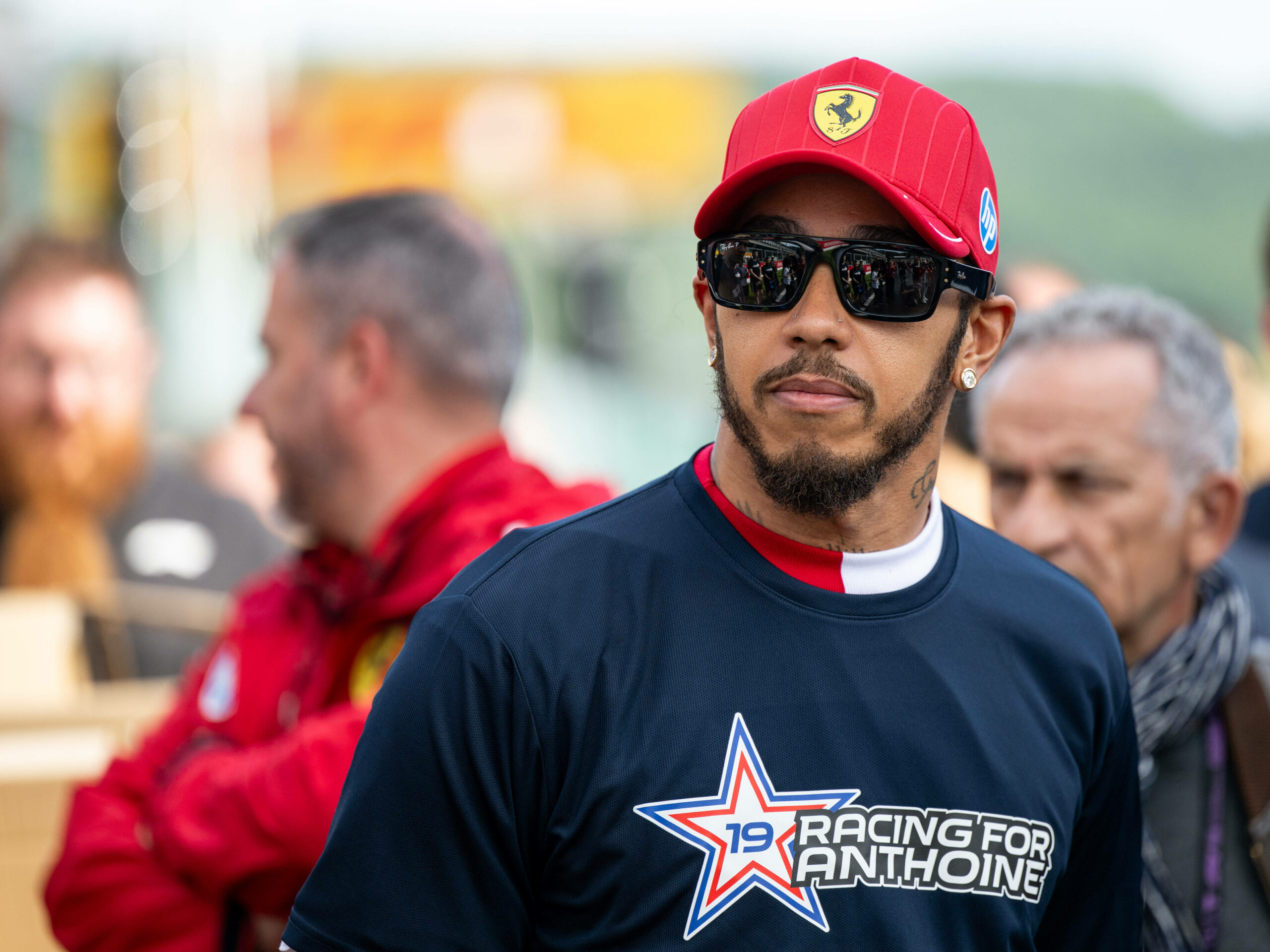 Lewis Hamilton ist Formel1-Fahrer bei Ferrari