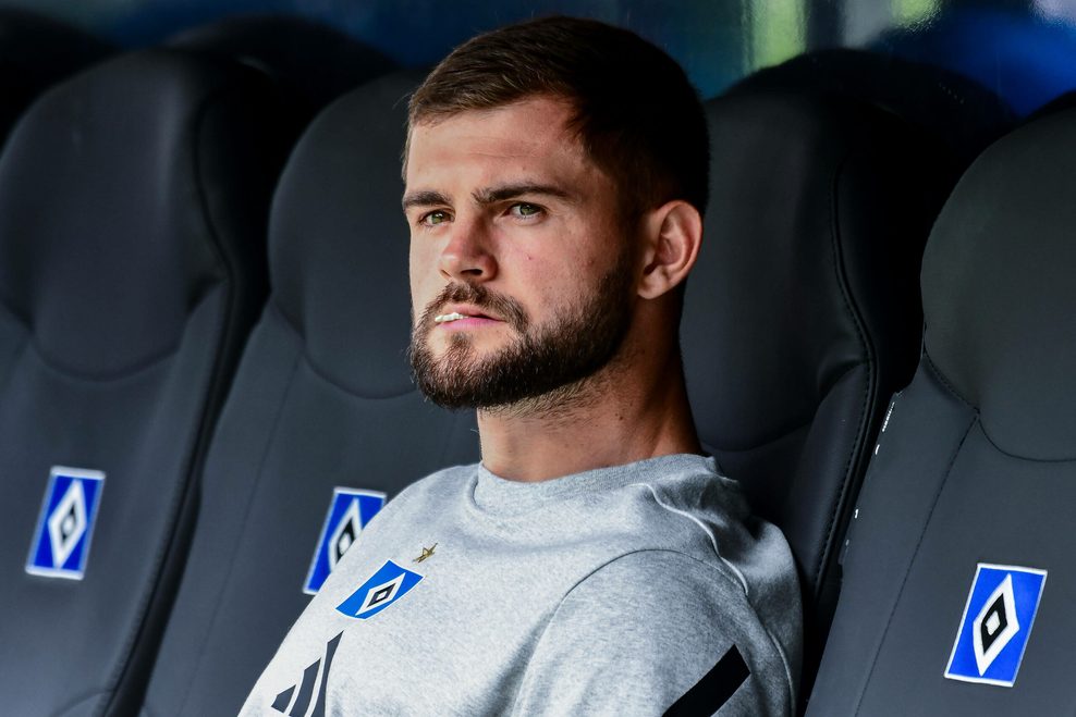 Den Test des HSV gegen Lyon verfolgte Lukasz Poreba nur von der Bank aus.