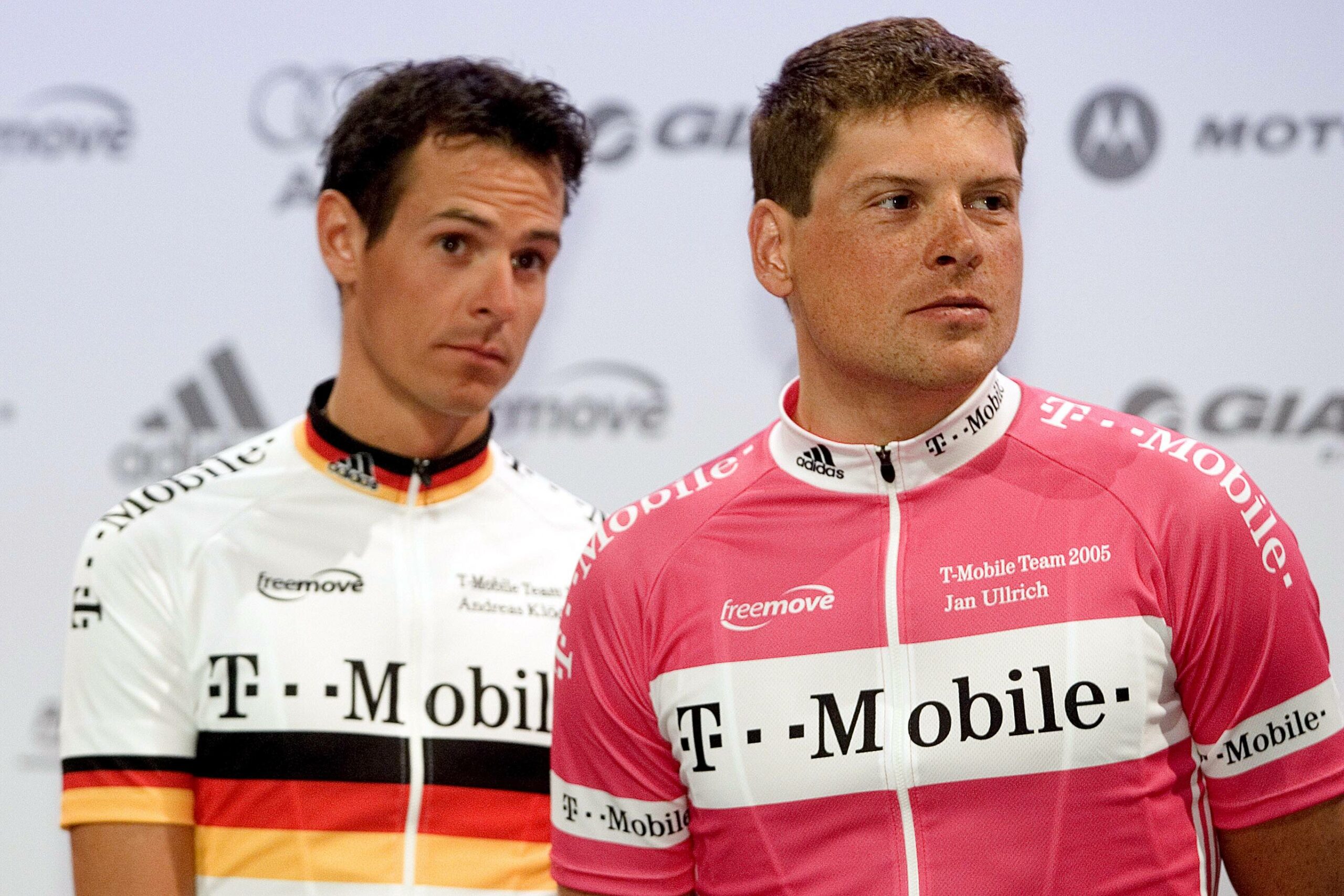 Andreas Klöden neben Jan Ullrich