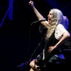 Patti Smith auf der Bühne