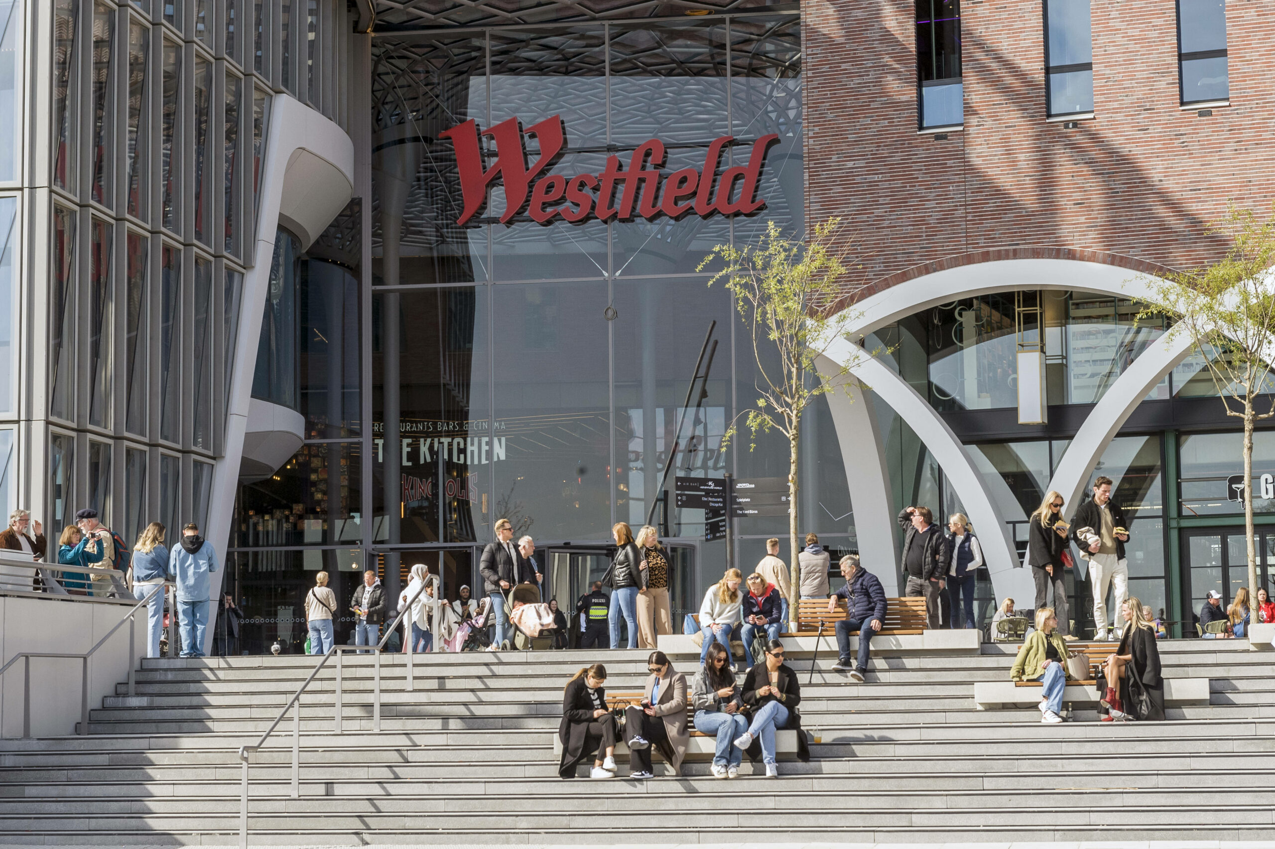 Im Westfield-Center haben auch viele neue Restaurants eröffnet.