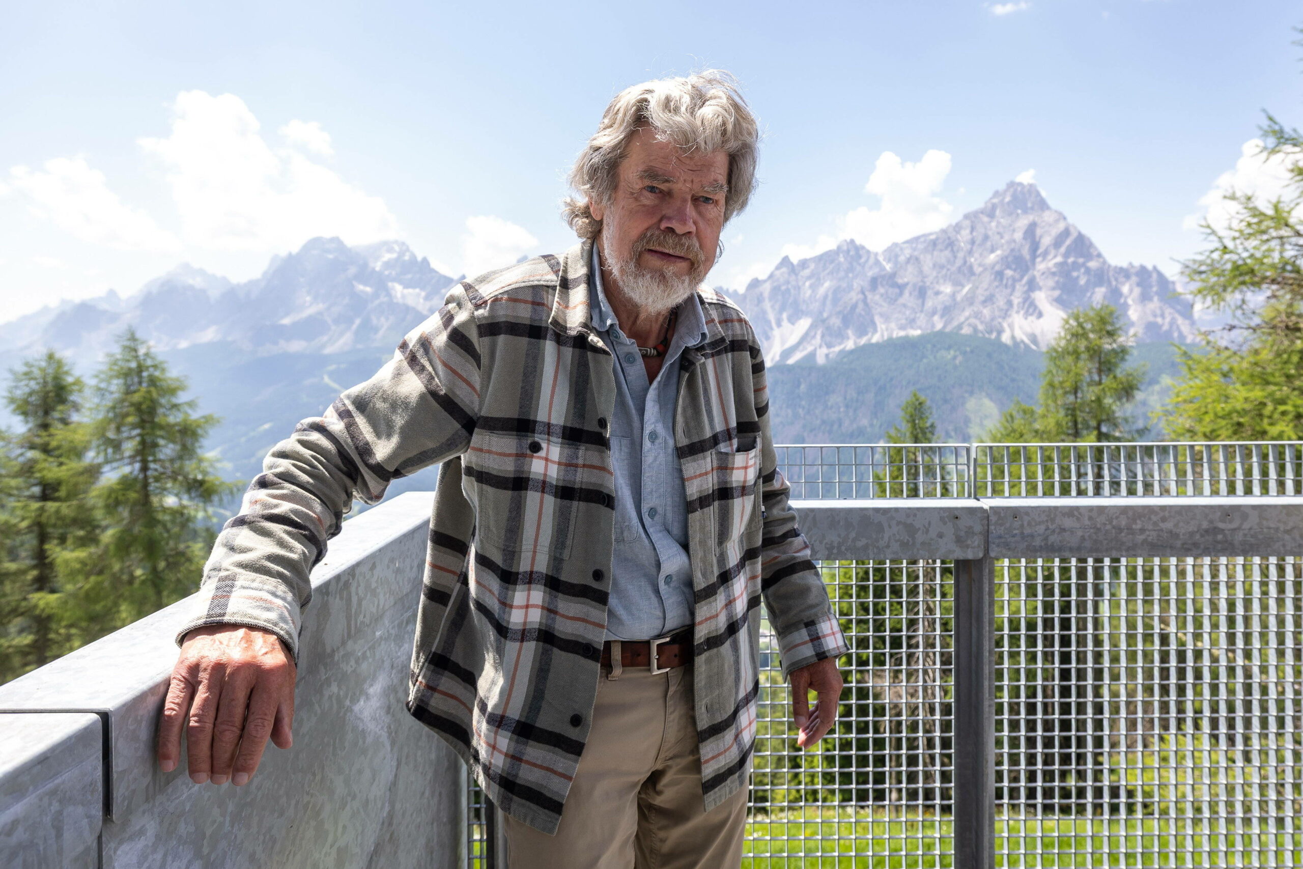 Reinhold Messner ist eine Bergsteig-Legende