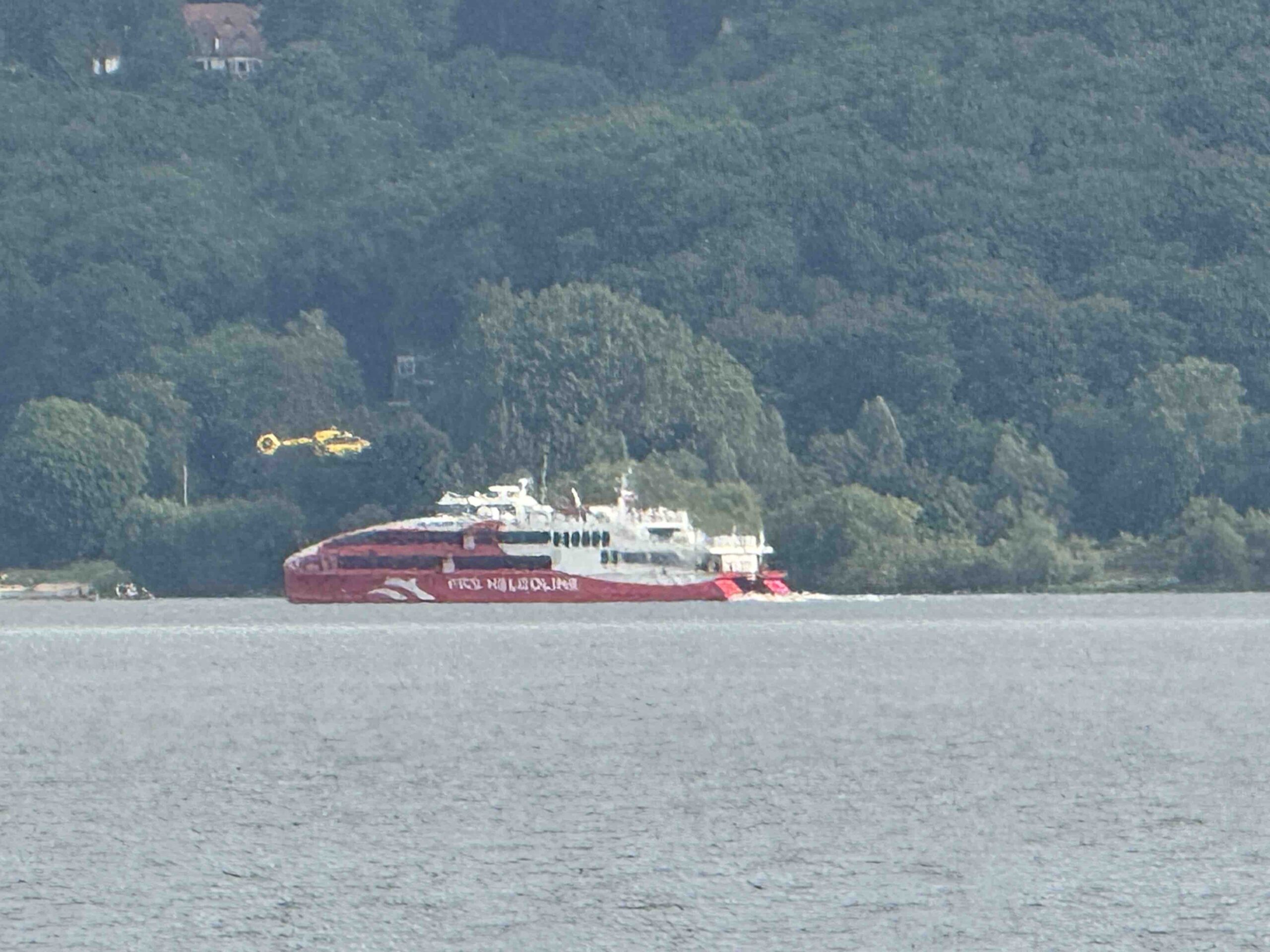 Großeinsatz in Blankenese – Schwimmer in der Elbe untergegangen