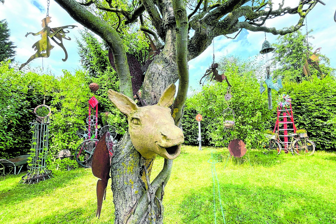 „Kunst im Garten“ nach Kirchdorf