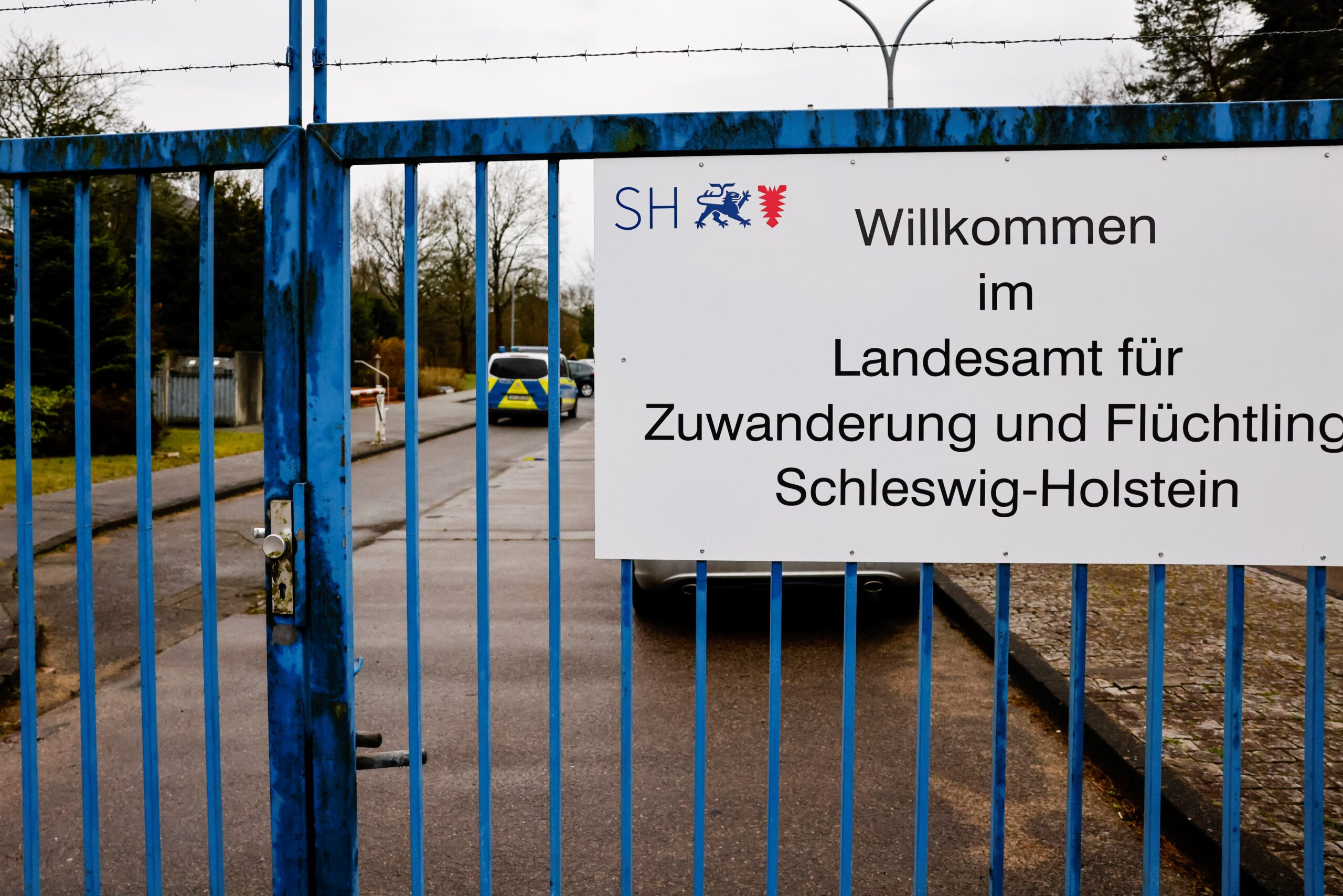 Landesunterkunft im Kreis Nordfriesland in Schleswig-Holstein.