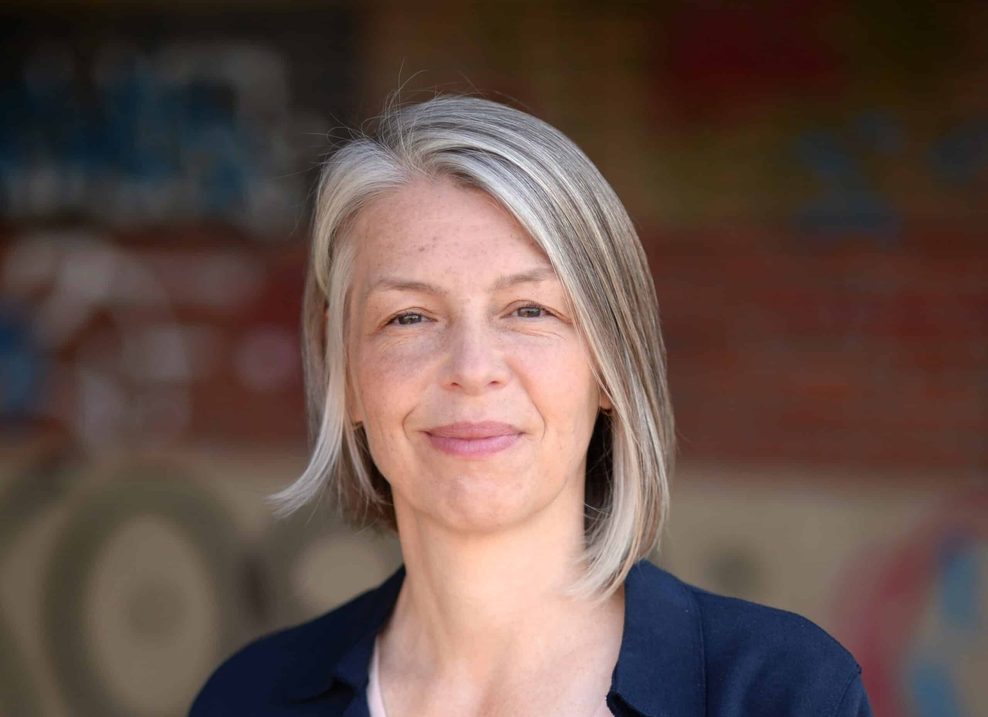 Melanie Parr kümmert sich als Gebietskoordinatorin um den Wissenschaftsstandort Science City Bahrenfeld.
