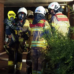 Kellerbrand in Lübeck – viele Bewohner, darunter auch Kinder gerettet