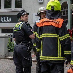 Feuer in Eppendorfer Boutique – Einstz dauerte längere Zeit an