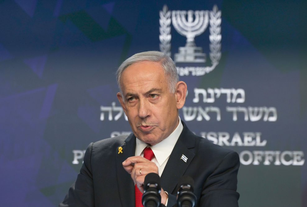 Der israelische Ministerpräsident Benjamin Netanjahu