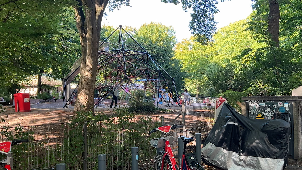 Spielplatz in Winterhude