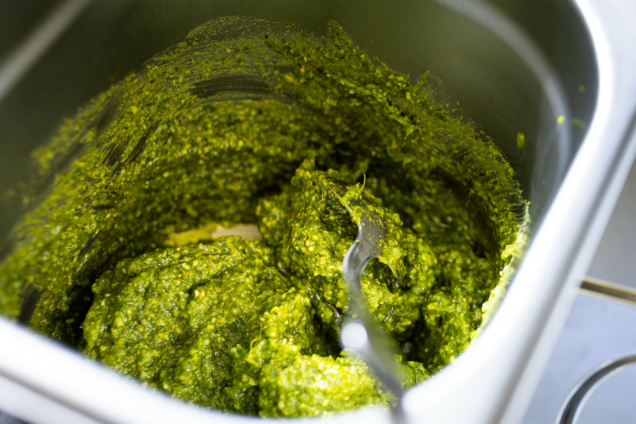 Grünes Pesto (Symbolbild).