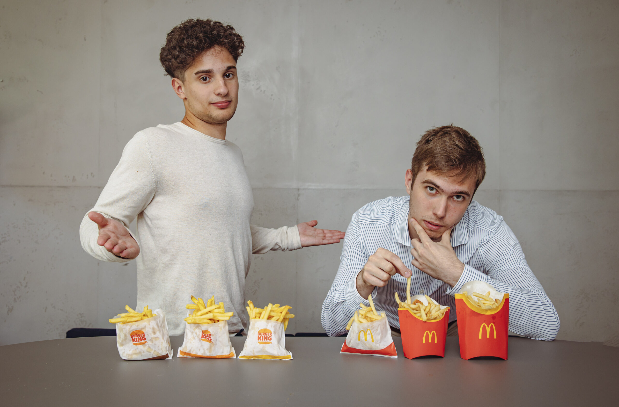 Small, medium oder large? Welche Pommes lohnen sich bei Mec Donald's und Burger King? Die MOPO hat mal nachgewogen