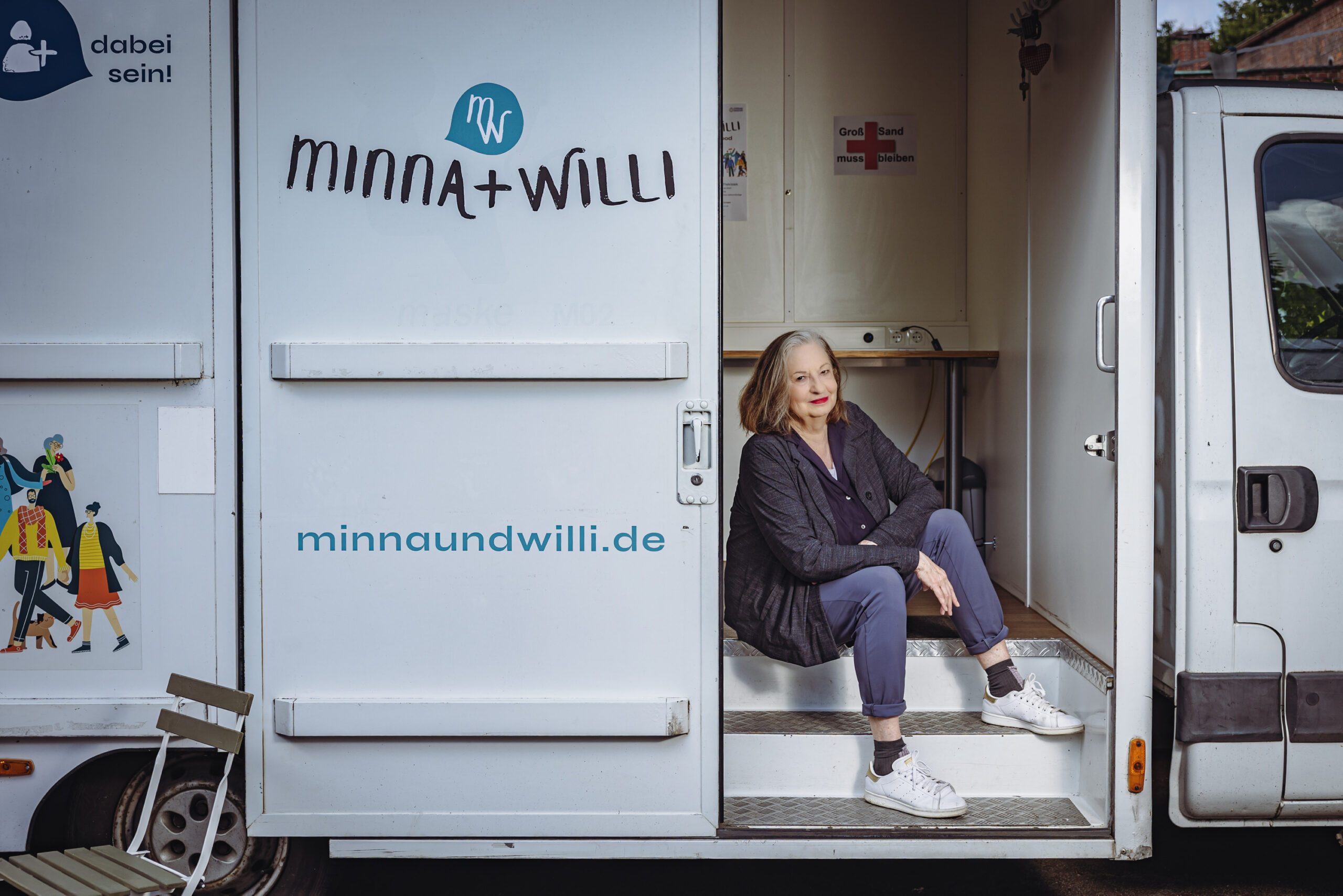 Dr. Babette Peters ist Gründerin des Wilhelmsburger Nachbarschaftsservices „Minna + Willi“.
