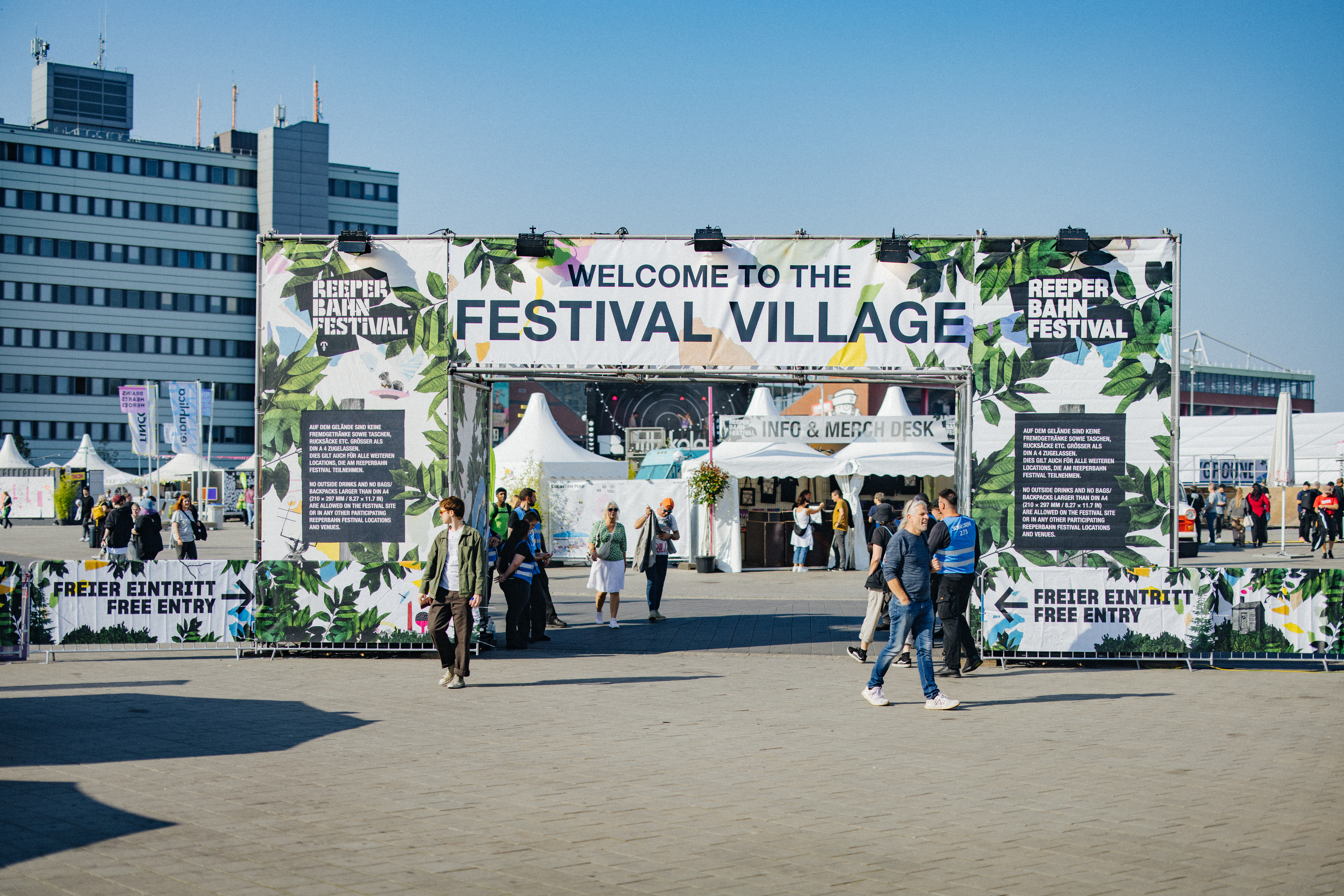 Eingang vom Reeperbahn-Festival