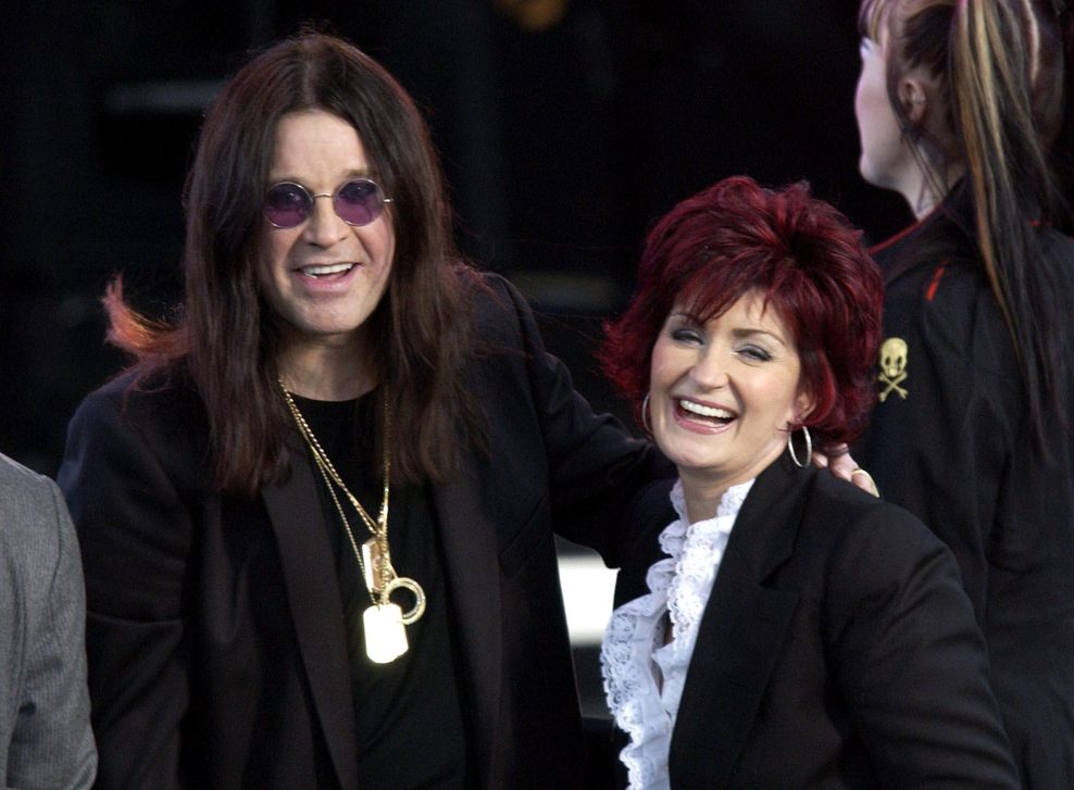 Ozzy Osbourne und seine Frau Sharon 2004.