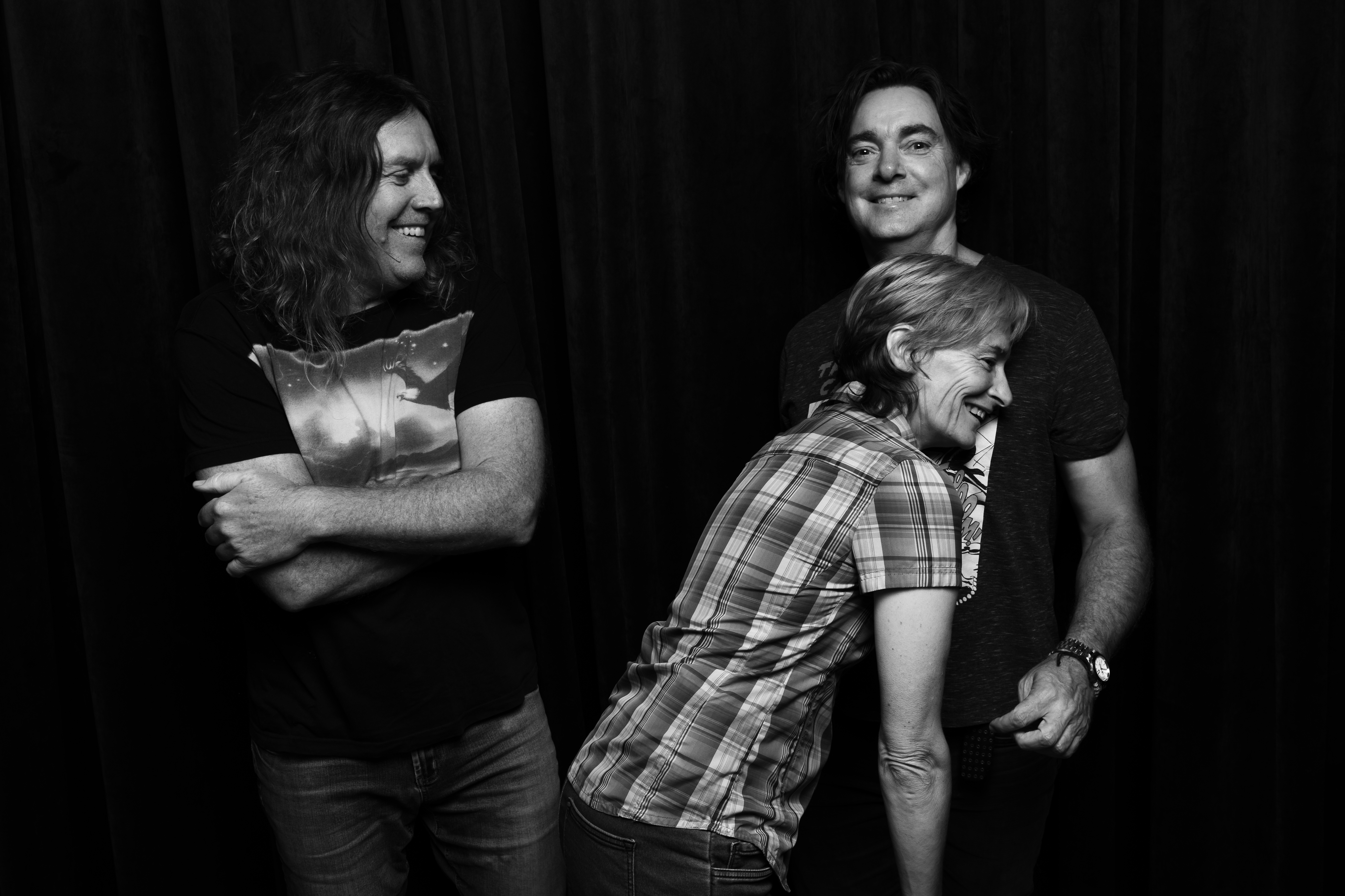 Die drei Mitglieder von Spiderbait.