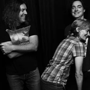 Die drei Mitglieder von Spiderbait.