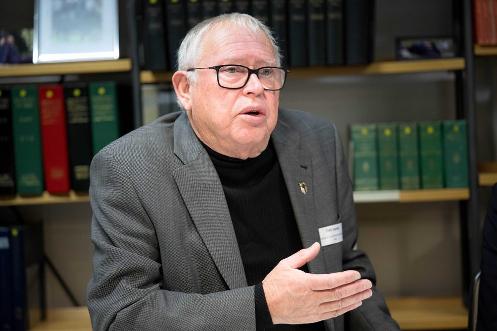 irk Sander, Präsident des Deutschen Fischerei-Verbands und Präsident des Landesfischereiverbands Weser-Ems