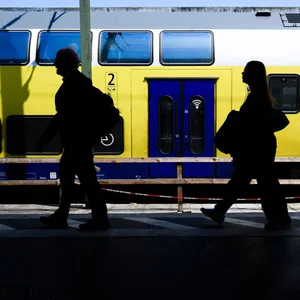 Metronom am Hauptbahnhof Hannover