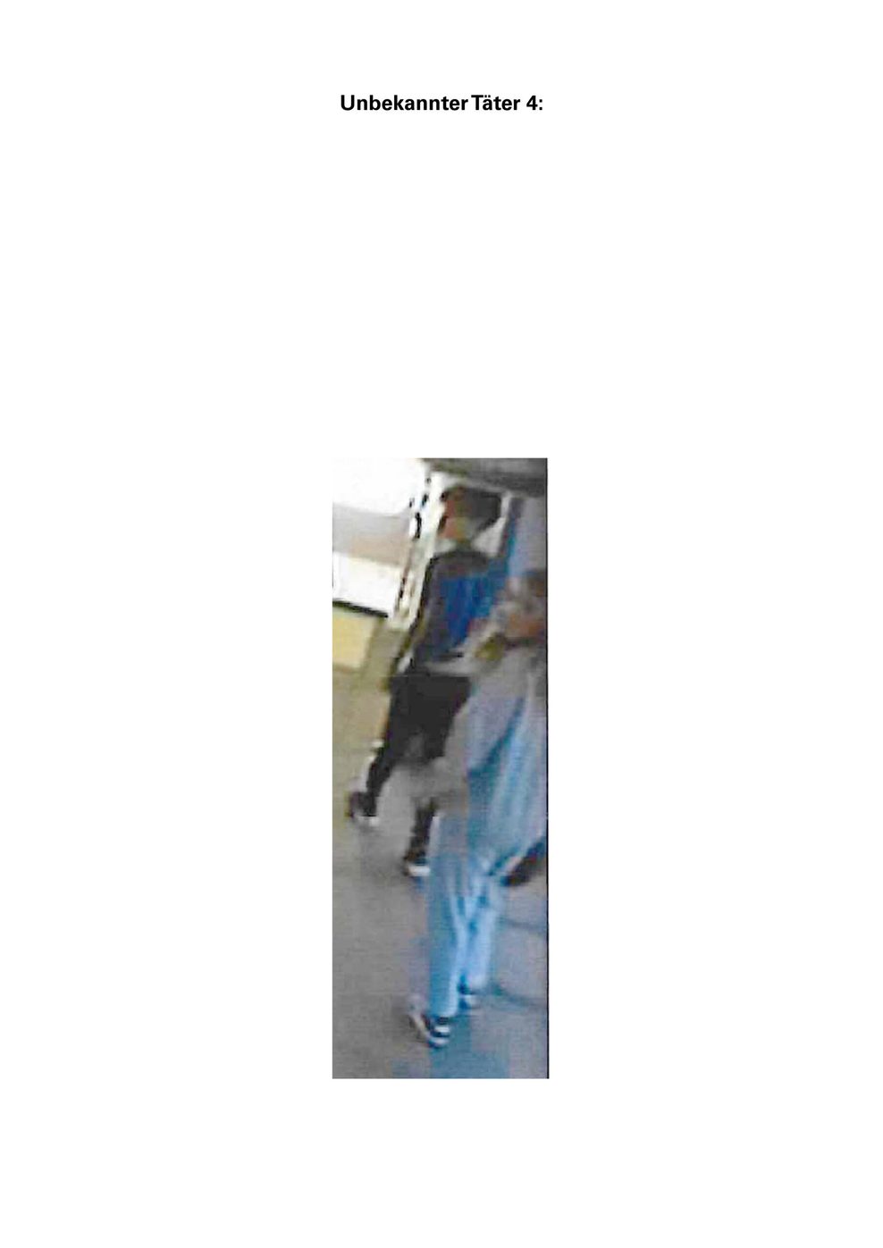 Unbekannter Täter Alsterdorf