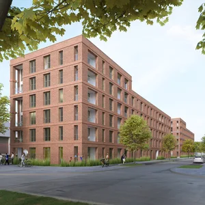 Visualisierung Saga-Neubau Barmbek-Süd