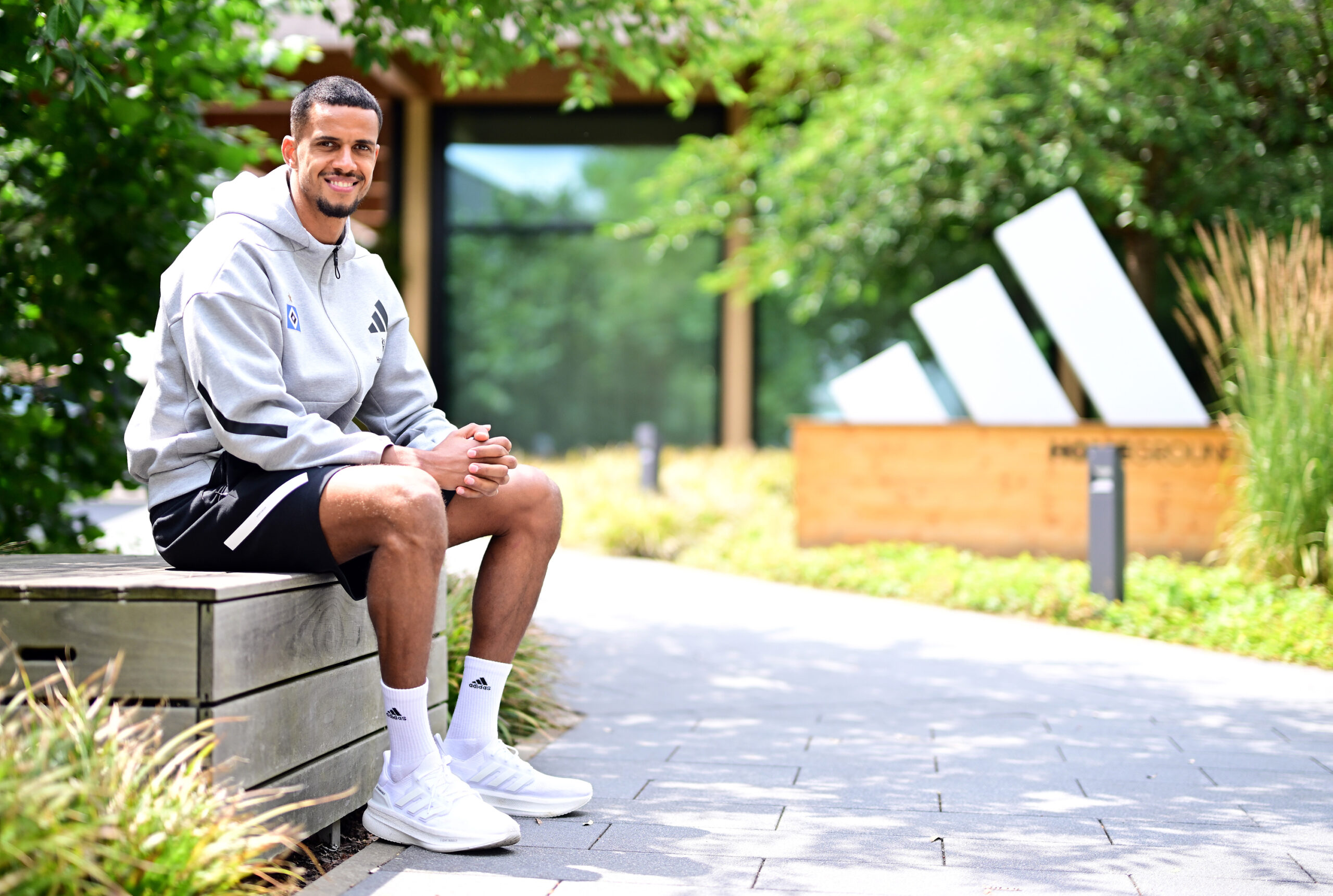 Robert Glatzel im HSV-Trainingslager