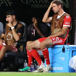 Thomas Müller guckt ershcöpft