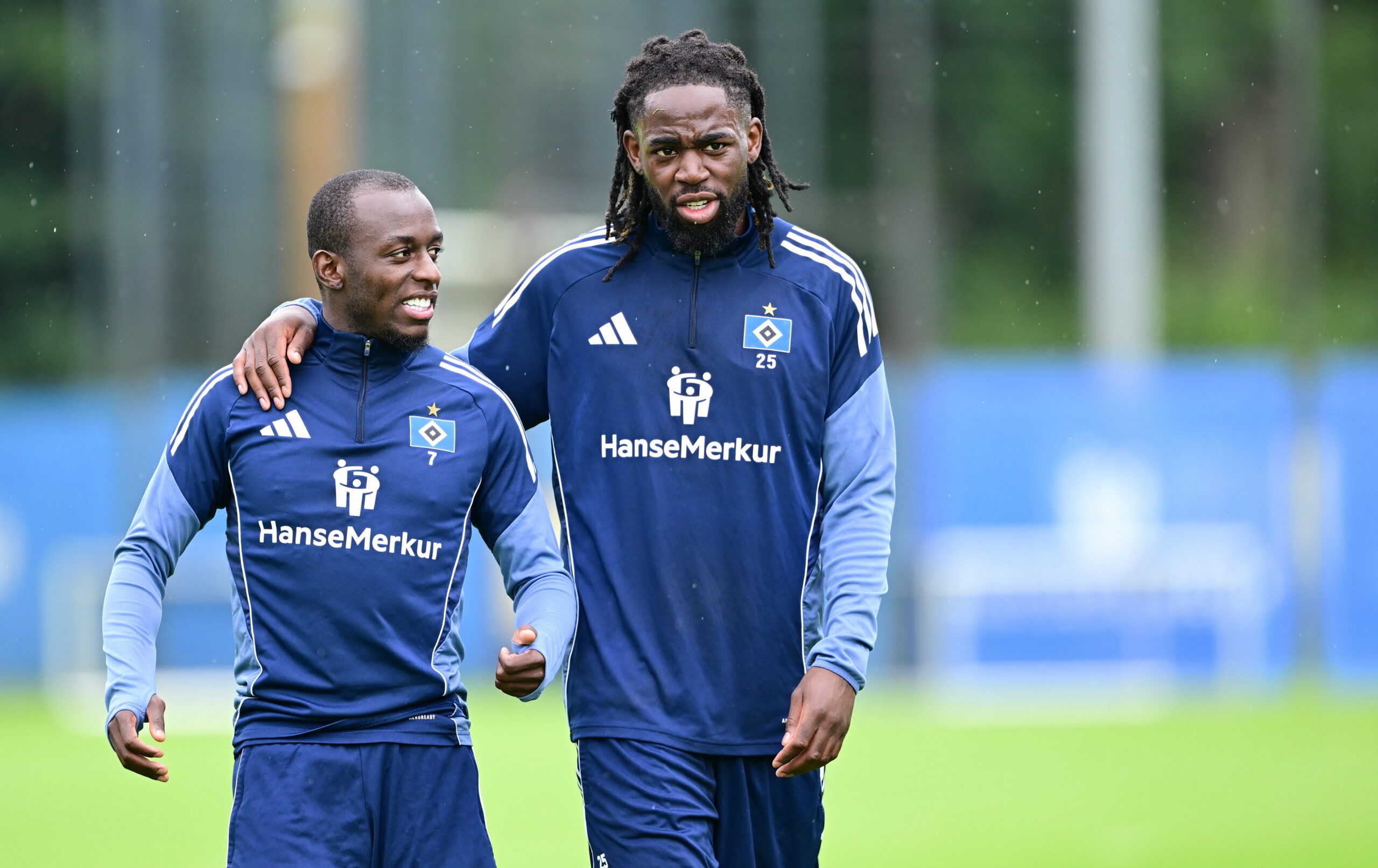 Jordan Torunarigha im Gespräch mit Jean-Luc Dompé