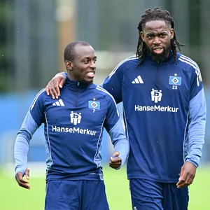 Jordan Torunarigha im Gespräch mit Jean-Luc Dompé
