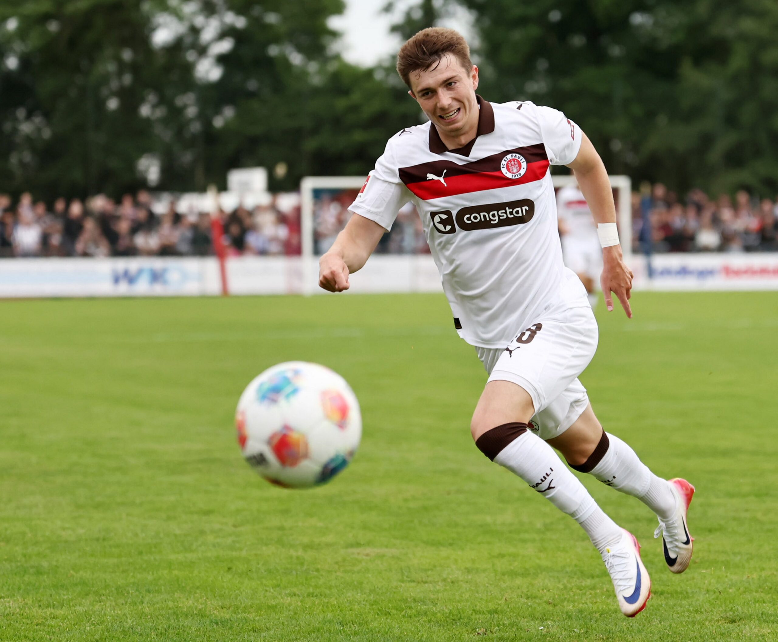 Scott Banks beim Spiel in Drochtersen