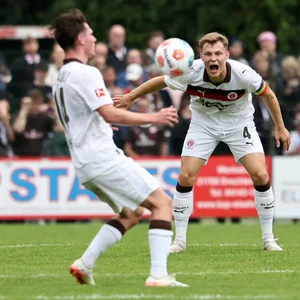 David Nemeth mit Fin Stevens in Drochtersen