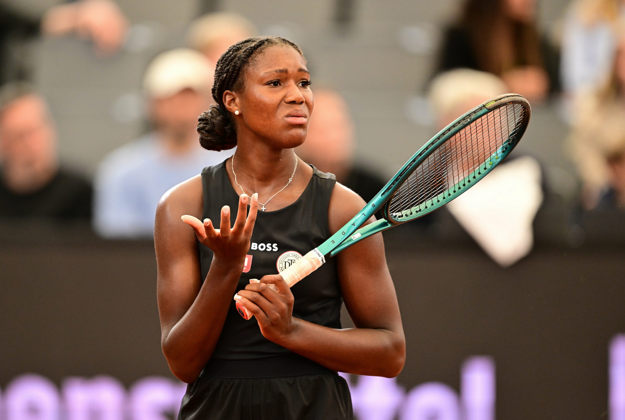 Noma Noha Akugue am Hamburger Rothenbaum