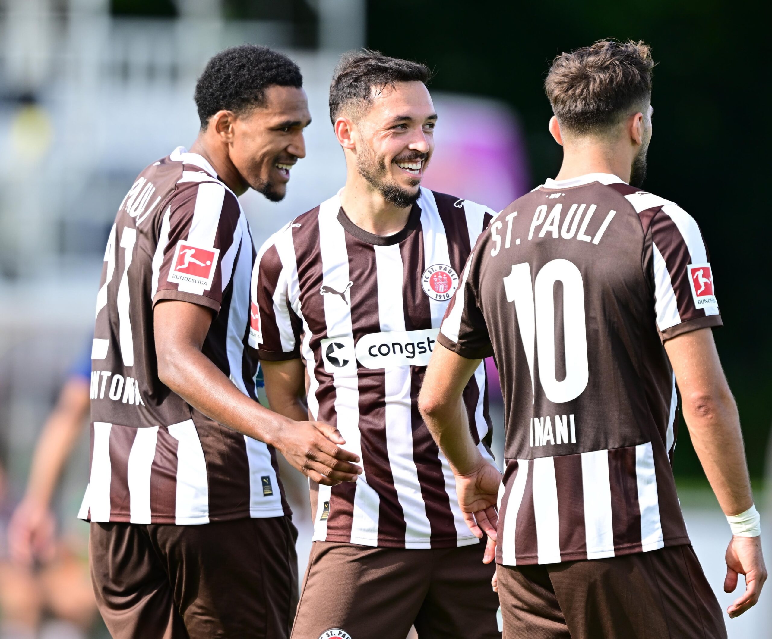 Andréas Hountondji, Mathias Pereira Lage und Danel Sinani