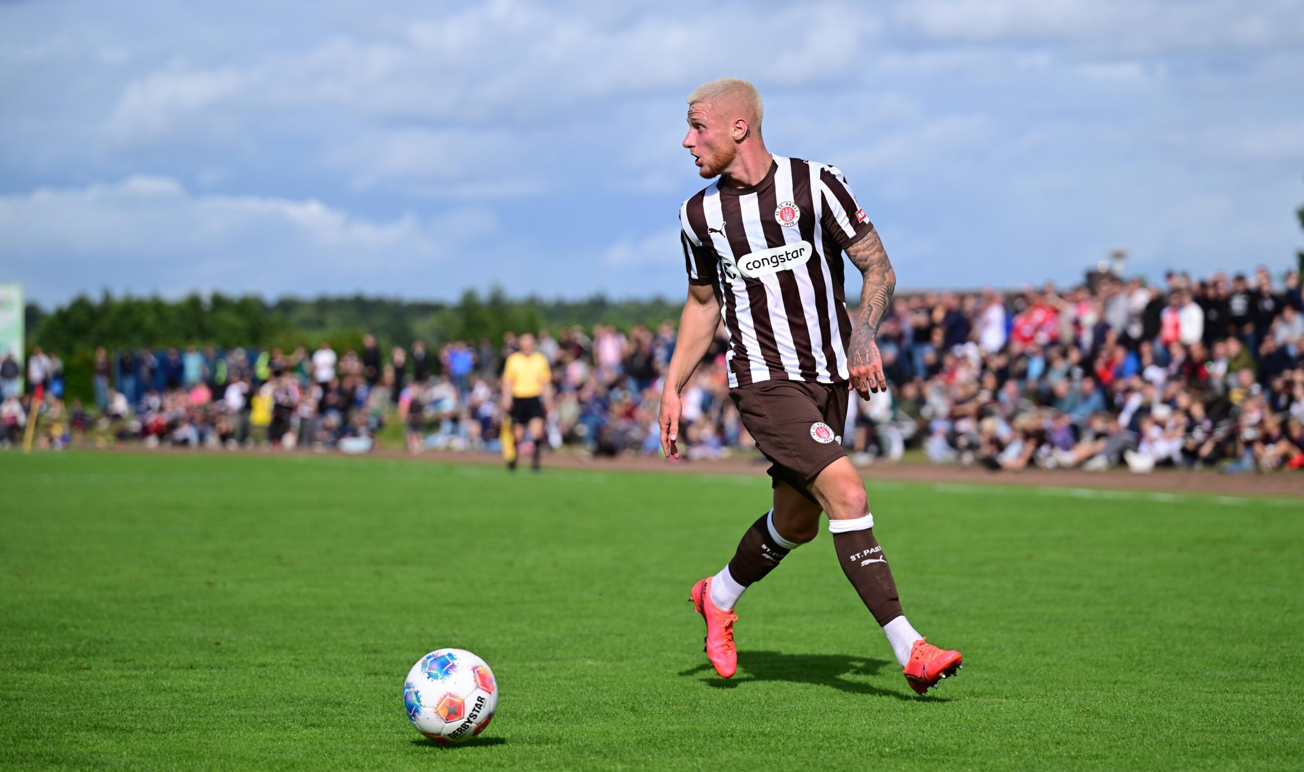 Louis Oppie in Malente gegen Silkeborg