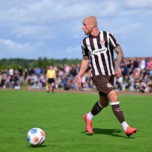 Louis Oppie in Malente gegen Silkeborg