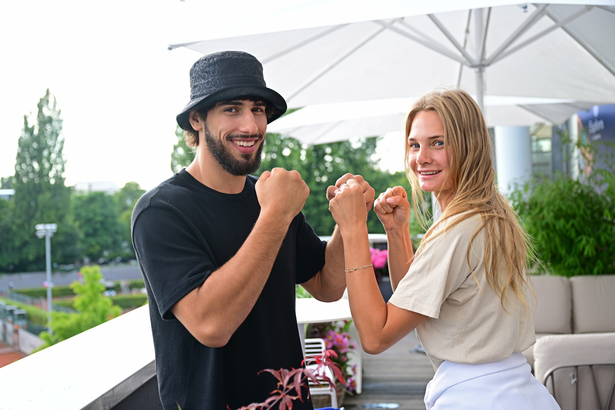 David Allakhverdiev und Dayana Yastremska