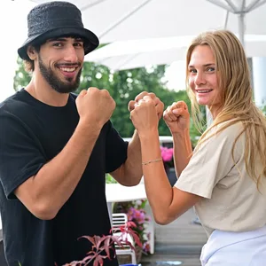 David Allakhverdiev und Dayana Yastremska