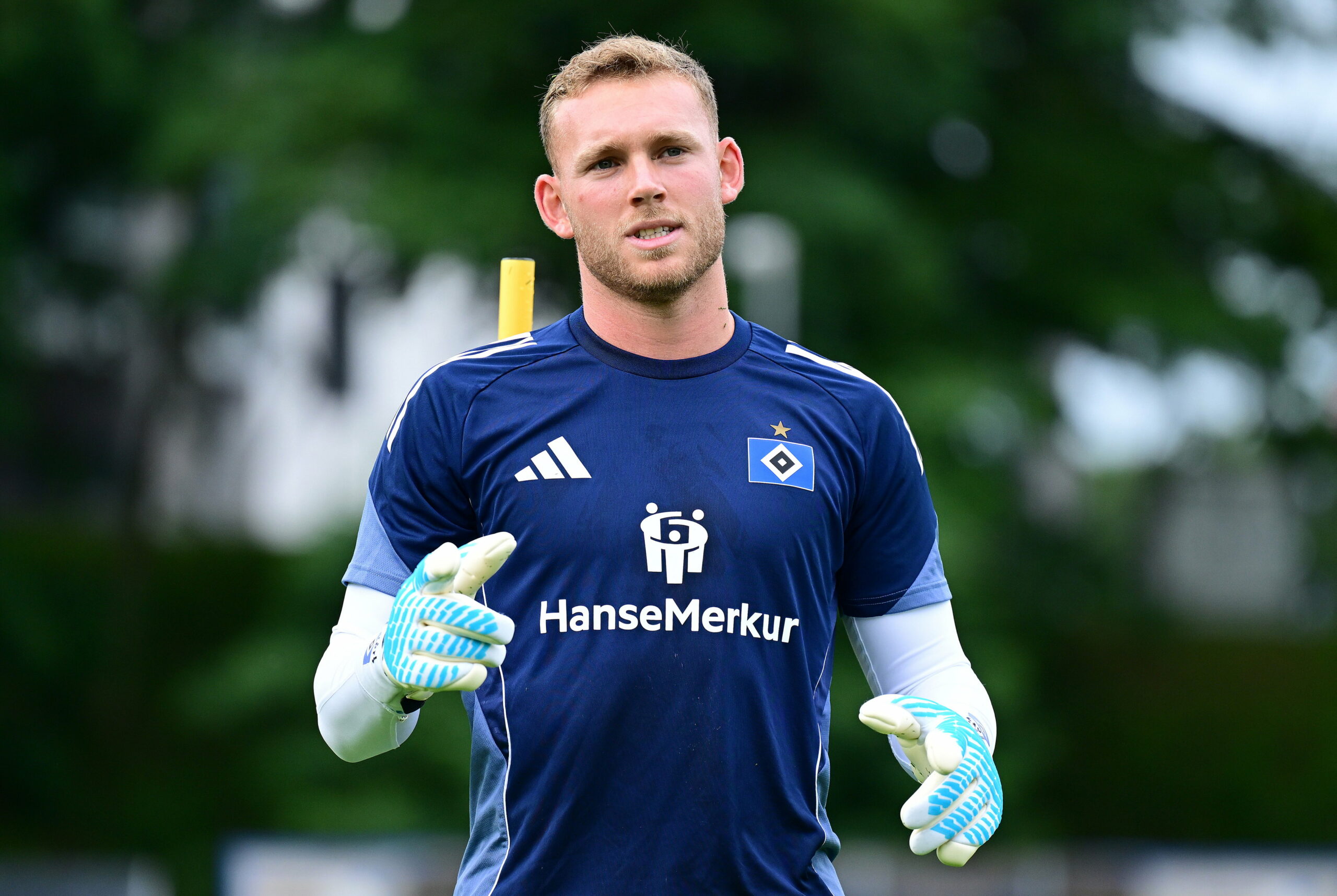 Daniel Peretz im HSV-Training