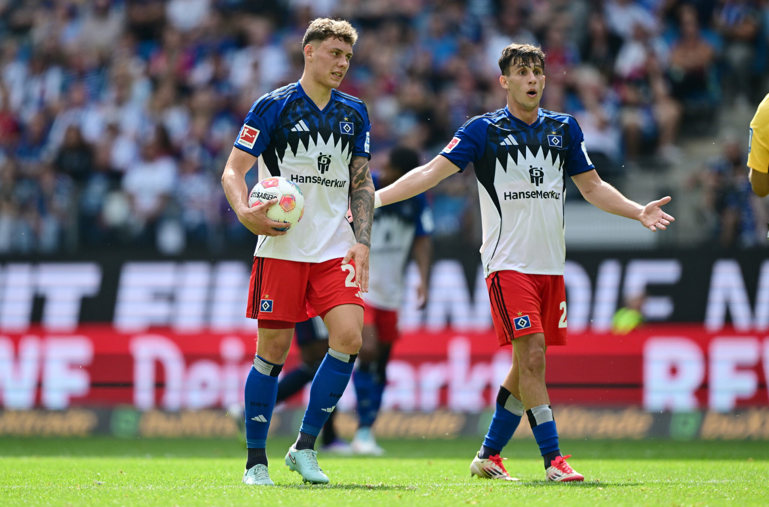 Nicolai Remberg und Nicolas Capaldo sind enttäuscht
