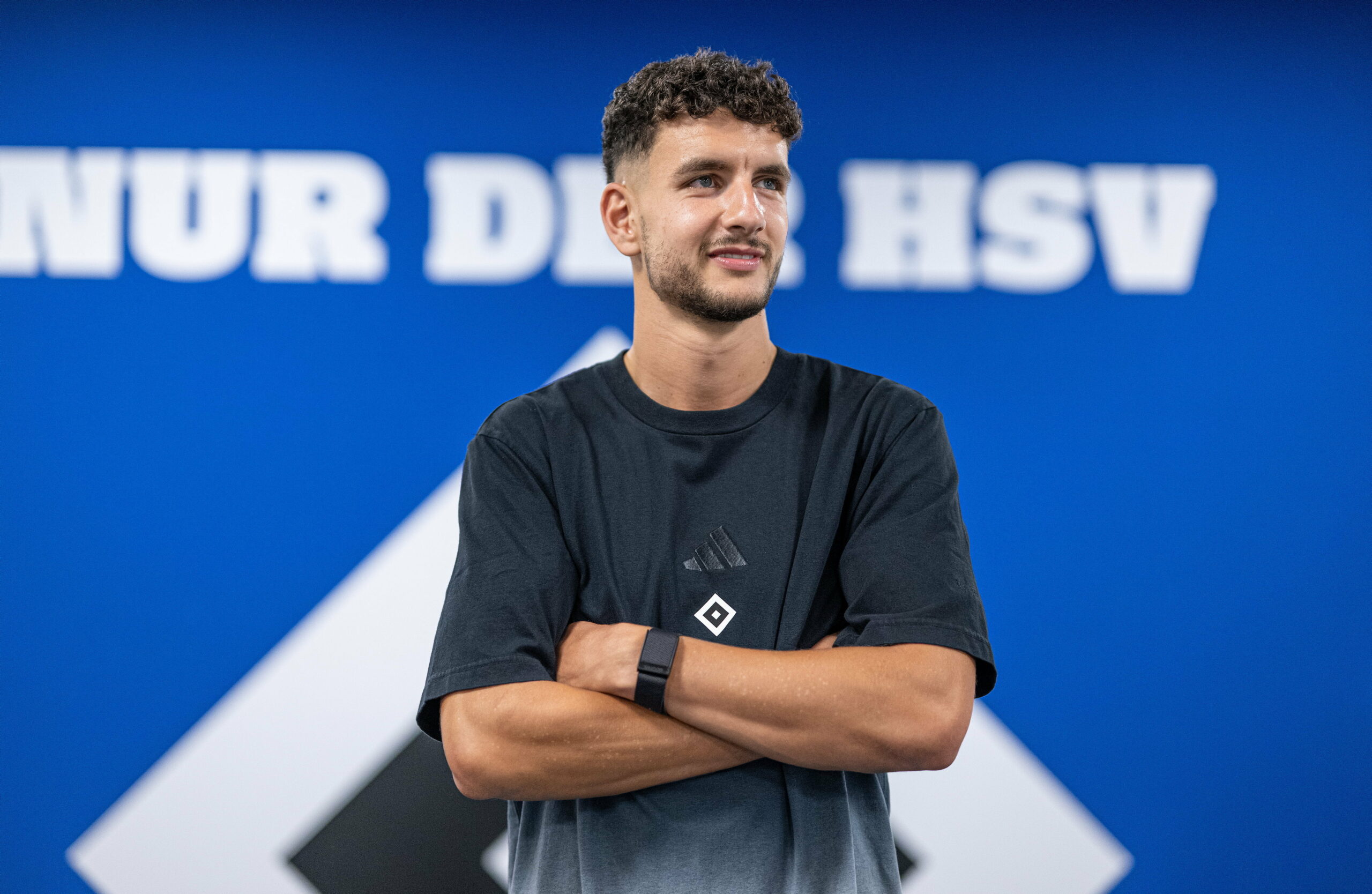 Daniel Elfadli hat mit dem HSV in der Bundesliga viel vor.