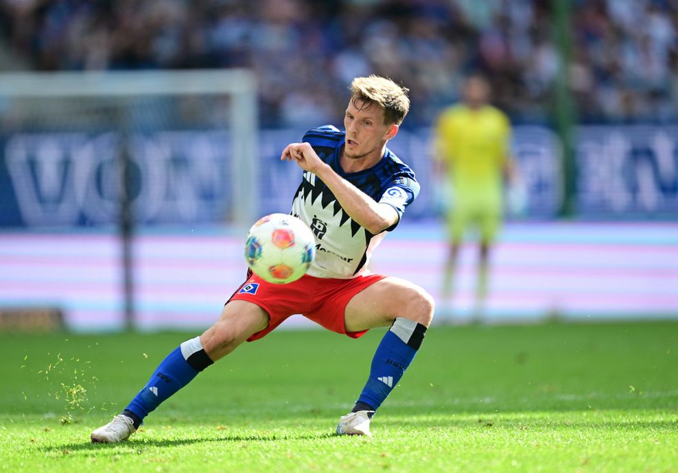 Emir Sahiti hinterließ zuletzt beim HSV im Training und bei den Testspielen einen guten Eindruck.